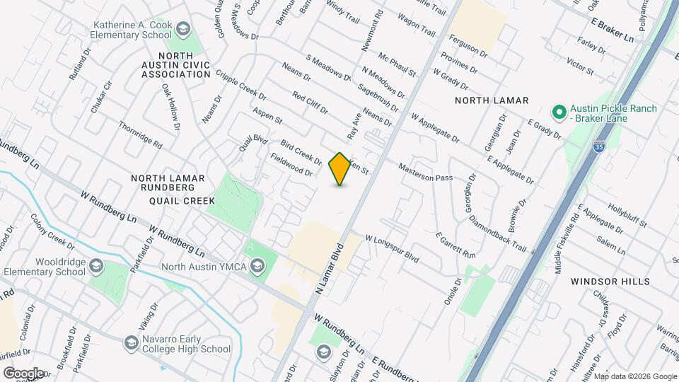 10000 N Lamar Blvd, Unit 2033 Mapa y Detalles de la Ubicación