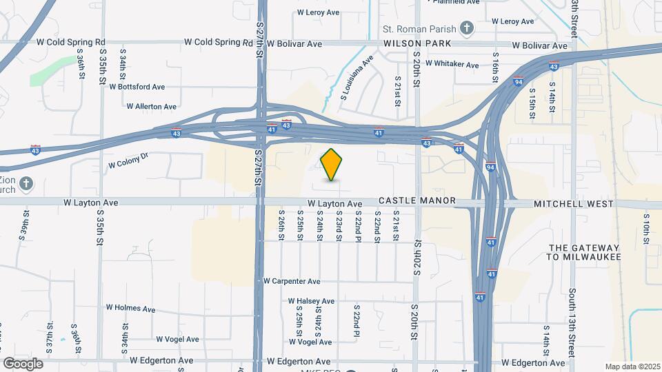 4649 S 23rd St Map and Location Details