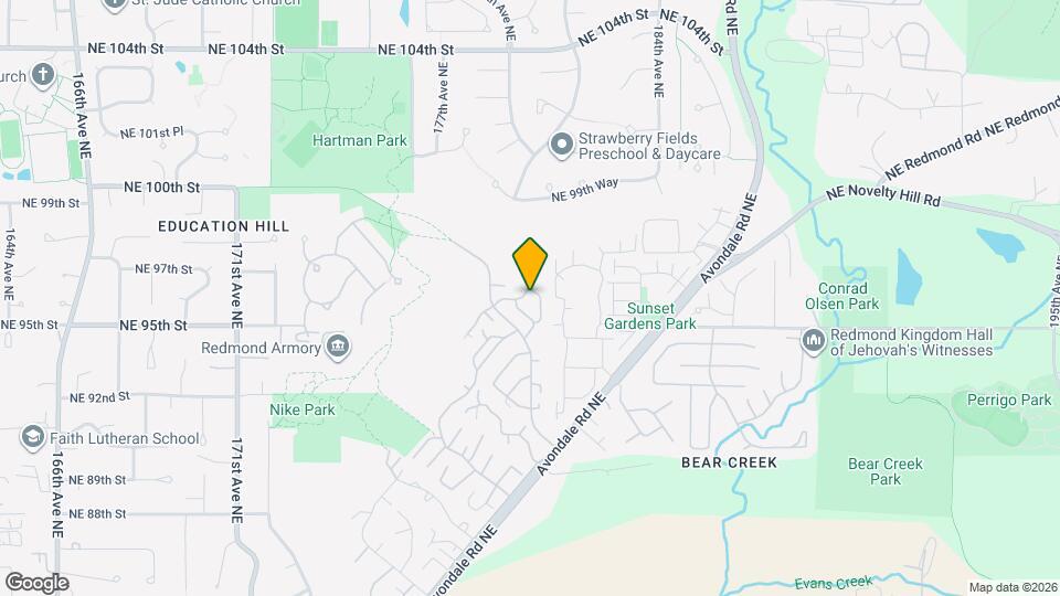 9630 178th Pl NE Map and Location Details