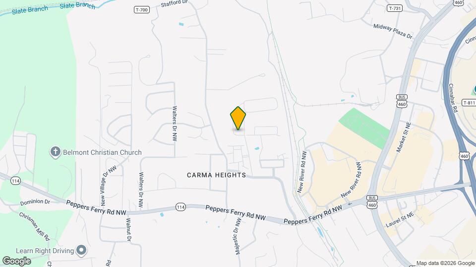 160 Hamilton Ave NW Map and Location Details