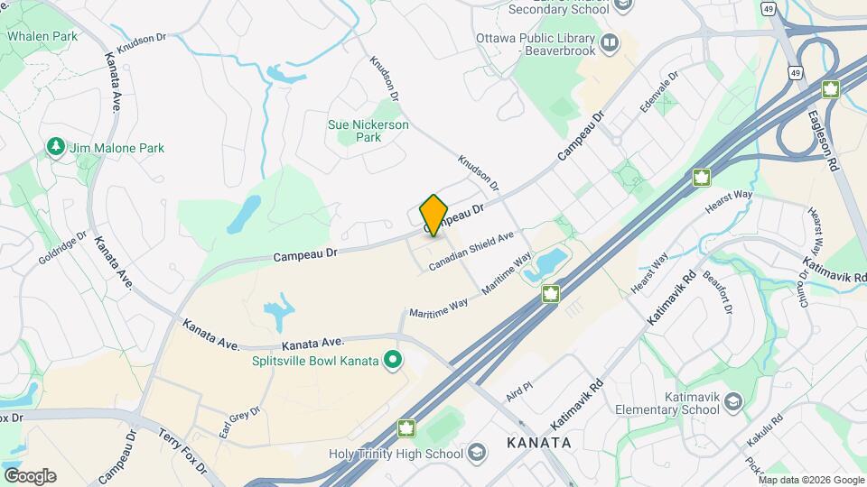 1100 Canadian Shield Ave Map and Location Details