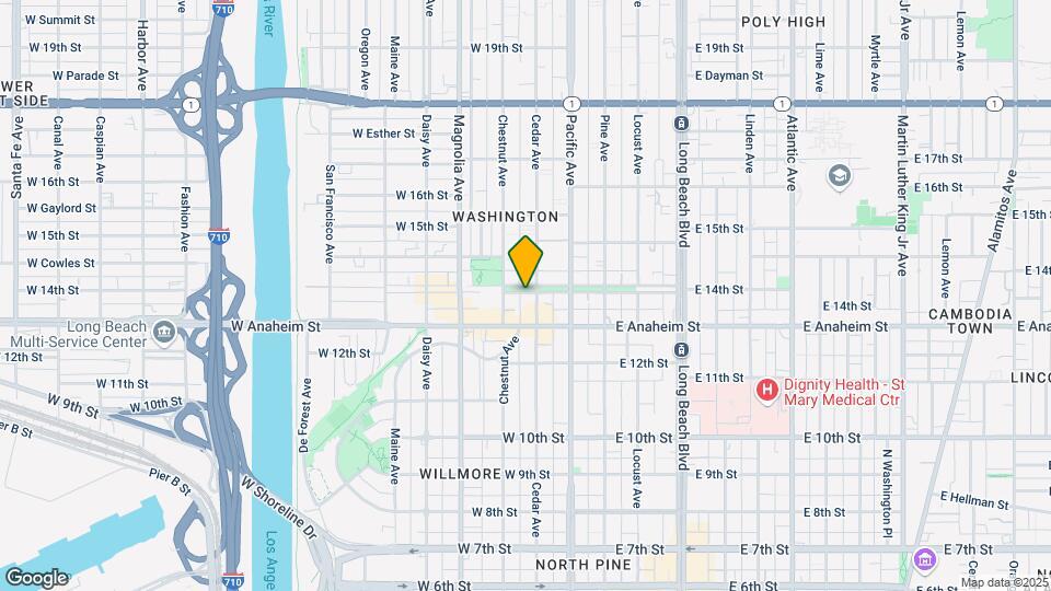 310 W 14th St Map and Location Details