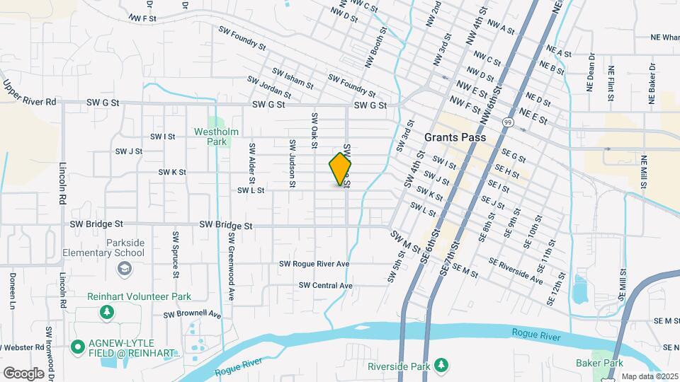 567 SW G St Map and Location Details