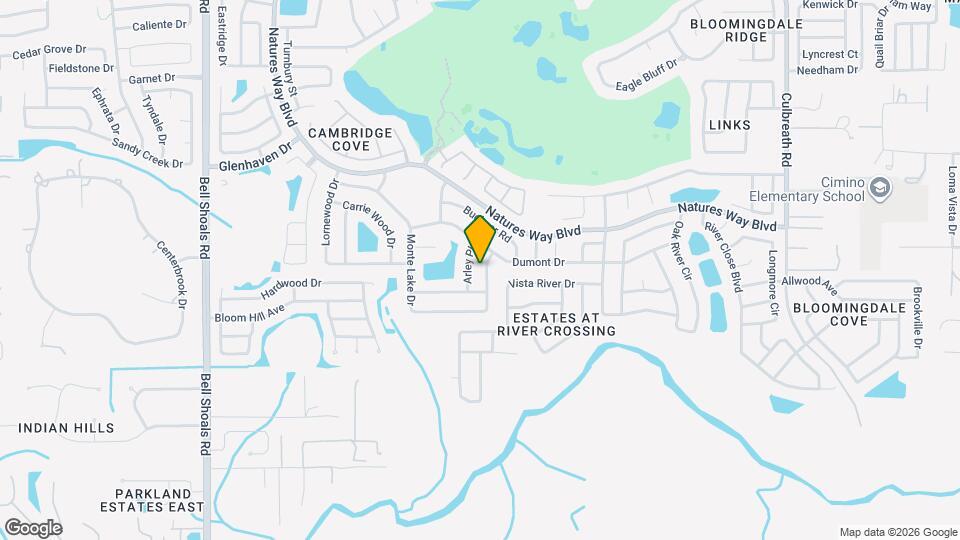 1448 Monte Lake Dr Map and Location Details