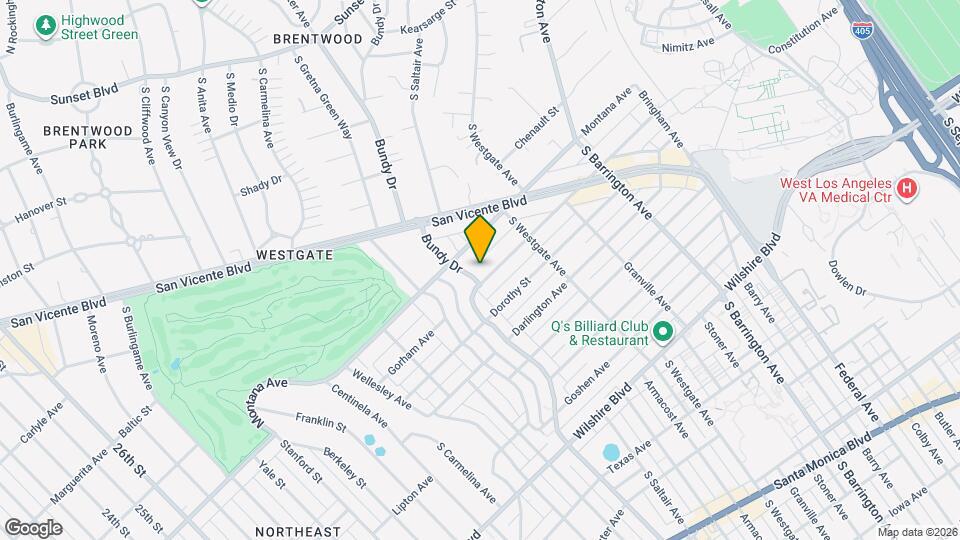 11965 Gorham Ave Map and Location Details