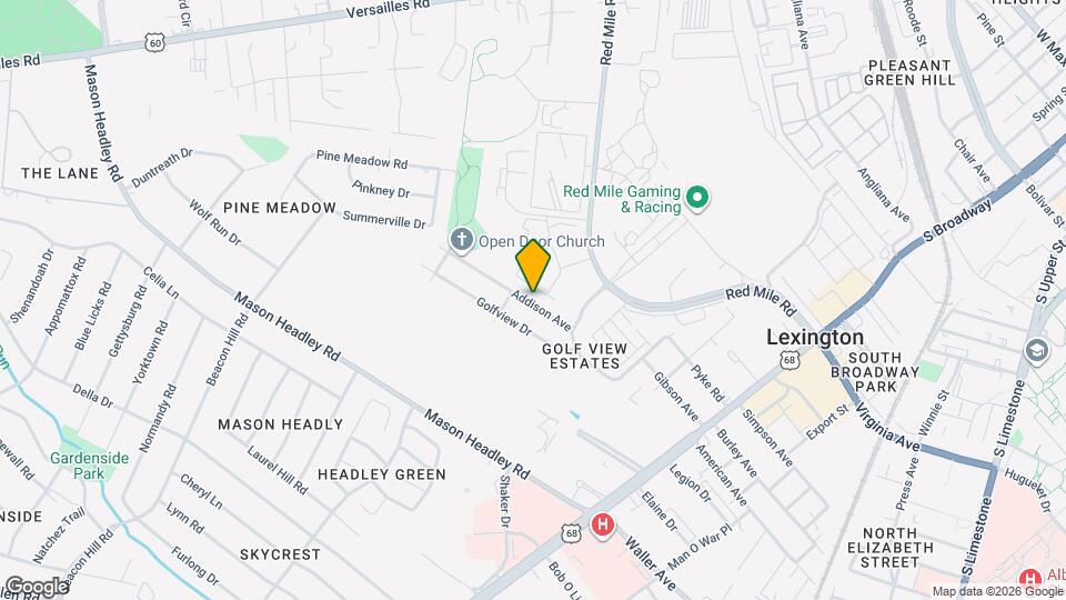 621 Addison Ave Map and Location Details