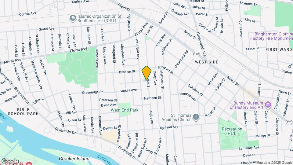 21 Park St, Unit 21- 1 Mapa y Detalles de la Ubicación