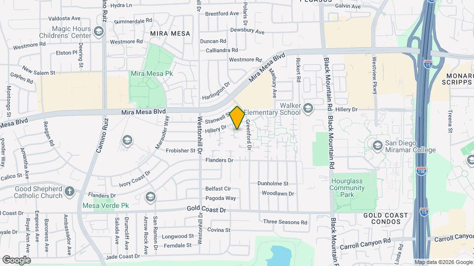 10536 Greenford Dr Map and Location Details