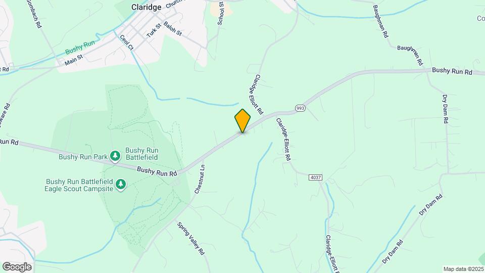 2024 Bushy Run Rd Map and Location Details