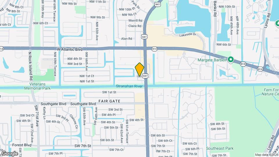 114 NW 60th Ave Map and Location Details
