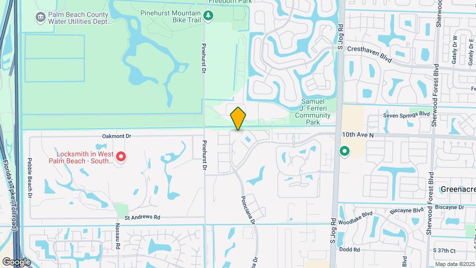 Poinciana Place Villas Condominiums Map and Location Details