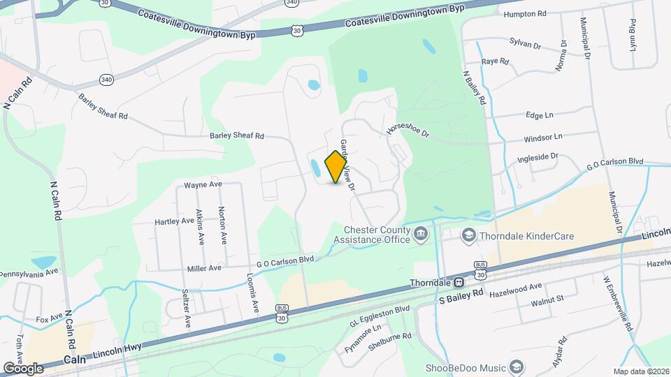 2642 Adams St Map and Location Details