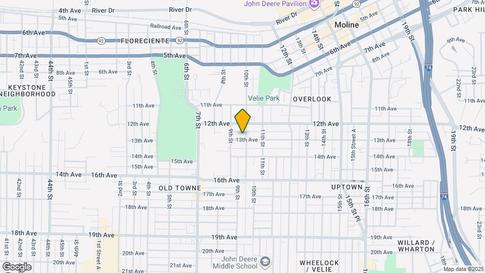 927 13th Ave Map and Location Details