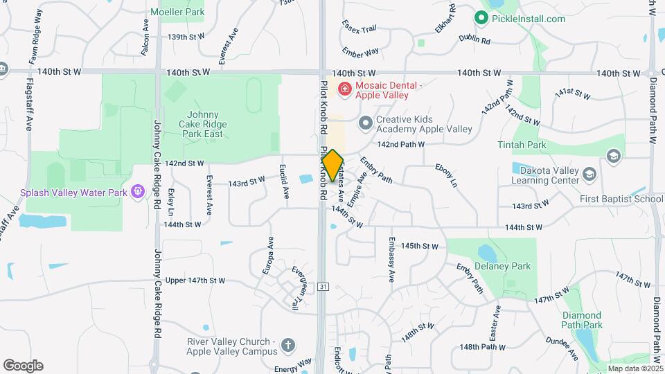 14357 Estates Ave Map and Location Details