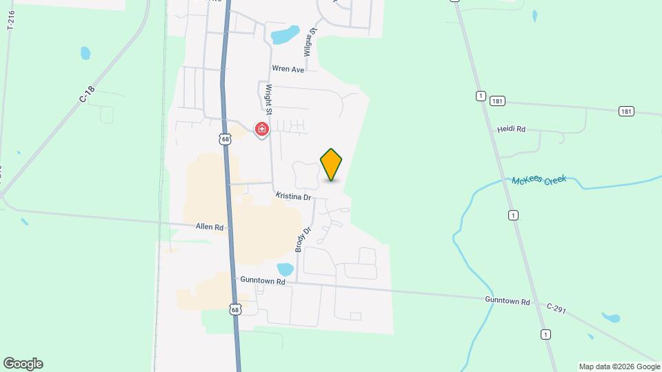 Kristina Drive Apartments Map and Location Details