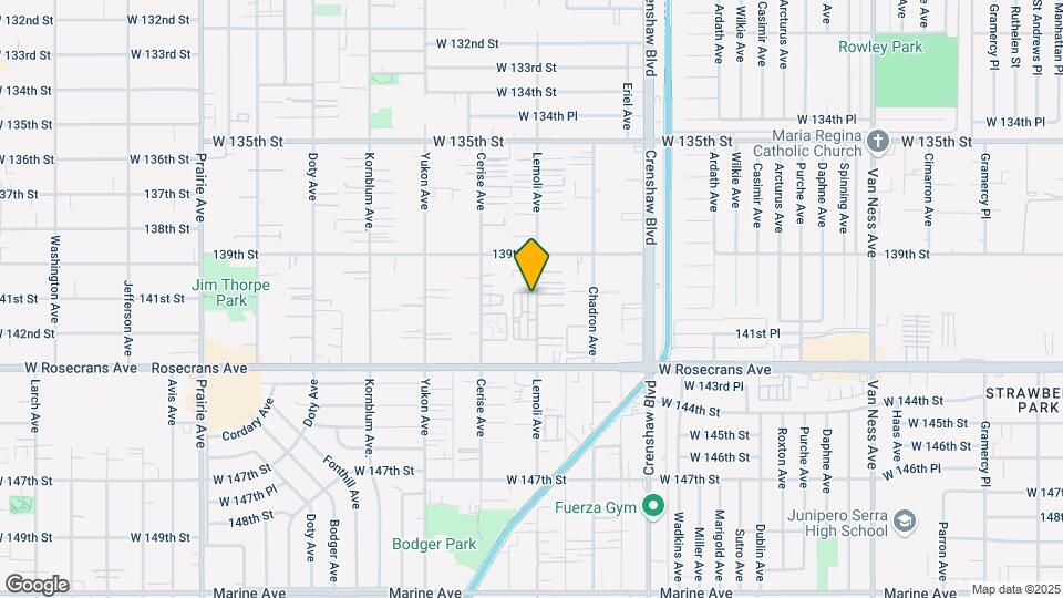 13975 Lemoli Ave Map and Location Details