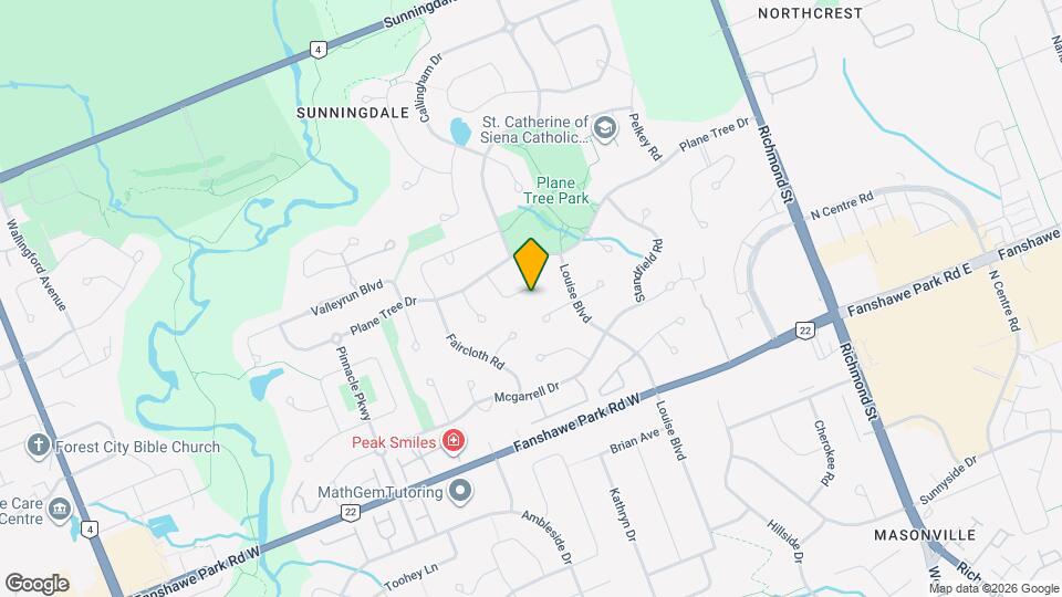 2029 McCracken Ct Map and Location Details