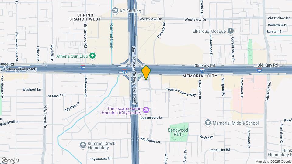 905 Town and Country Blvd Map and Location Details