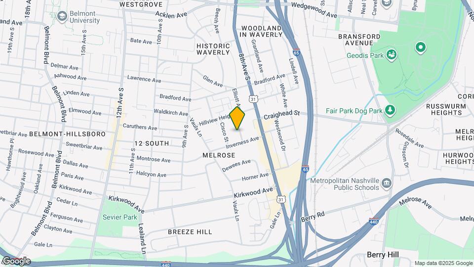 2423 Elliott Ave Map and Location Details