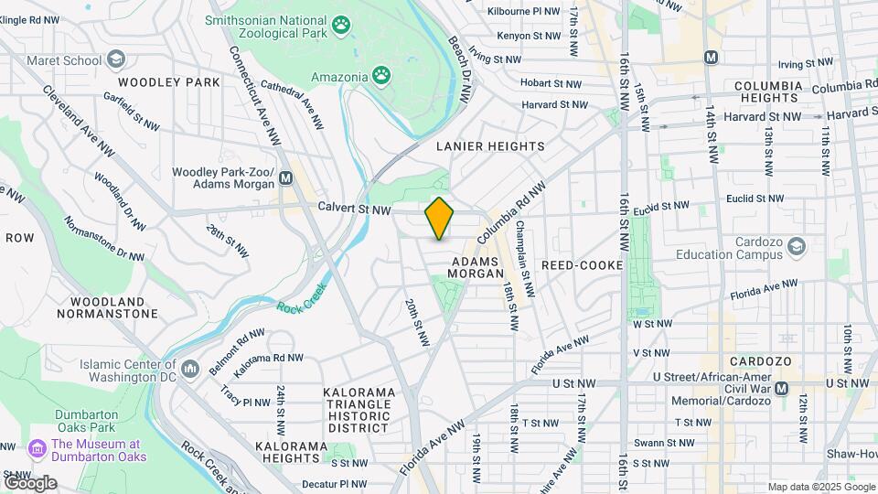 1912 Biltmore St NW, Unit B Map and Location Details