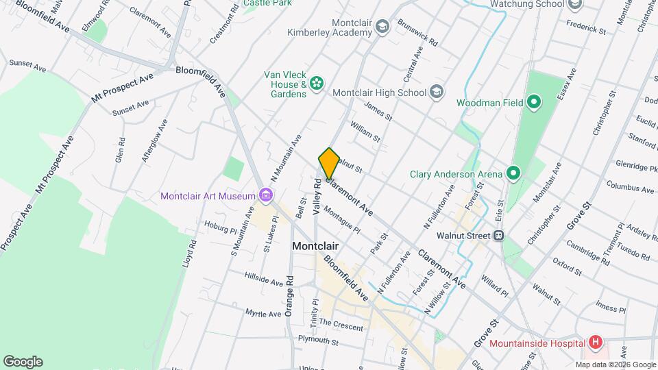 294 Claremont Ave Map and Location Details