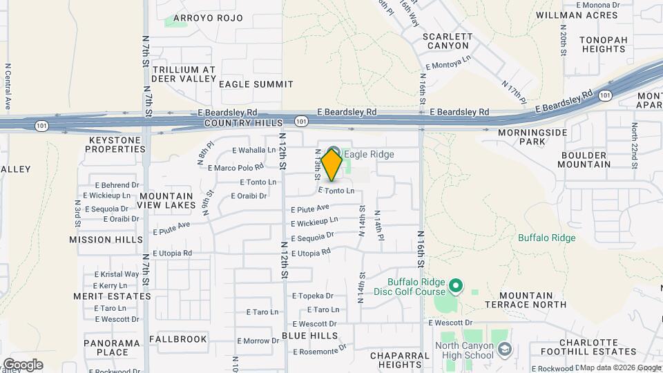 1320 E Tonto Ln, Unit 03-019 Map and Location Details