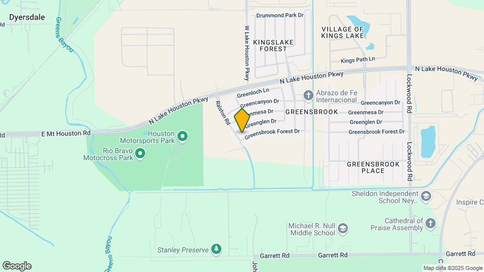 11707 Greensbrook Forest Dr Map and Location Details