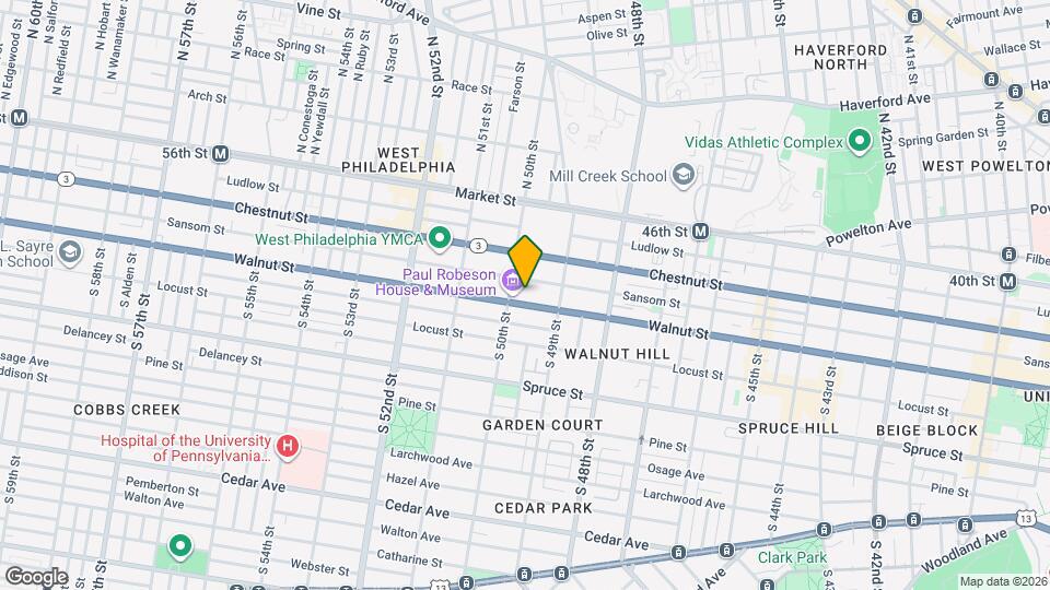 4937 Walnut St Map and Location Details