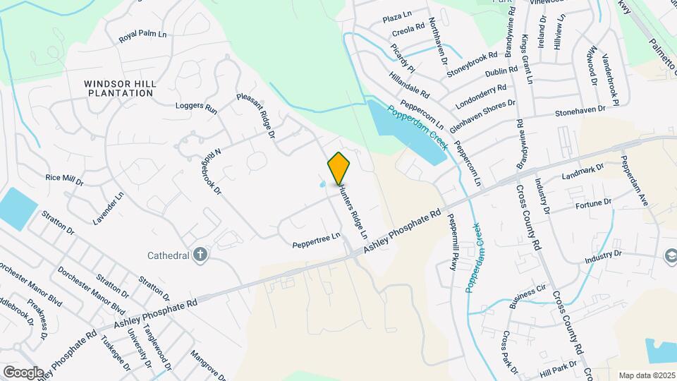 3614 Peppertree Ln Map and Location Details