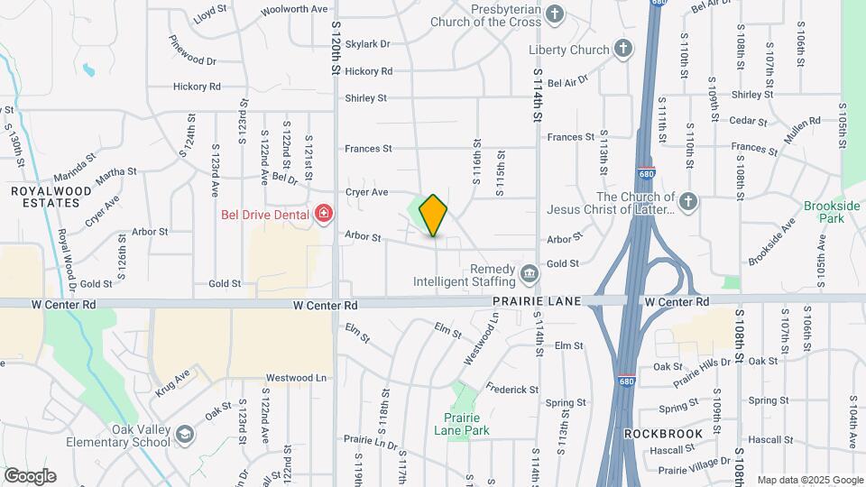 11706 Arbor St Map and Location Details