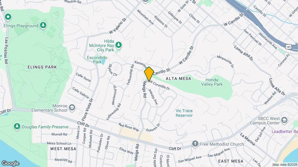 844 Meigs Rd Map and Location Details