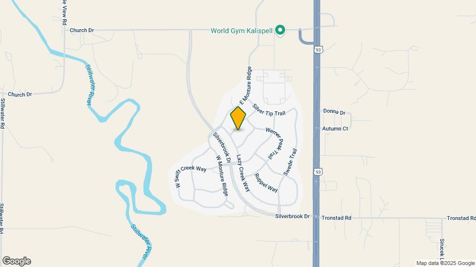 114 Owl Creek Trail Map and Location Details