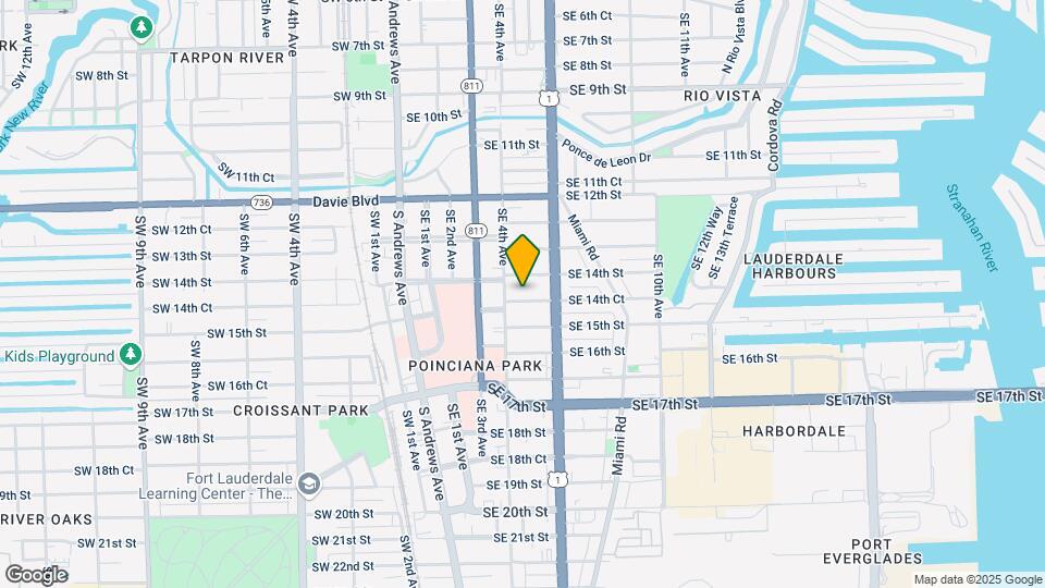 417 SE 14th Ct Map and Location Details