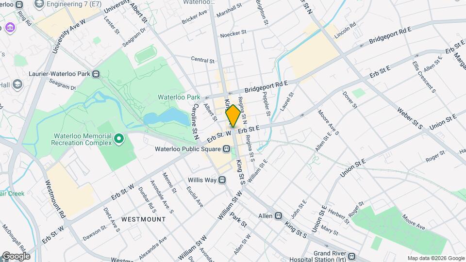 6 King St N Map and Location Details