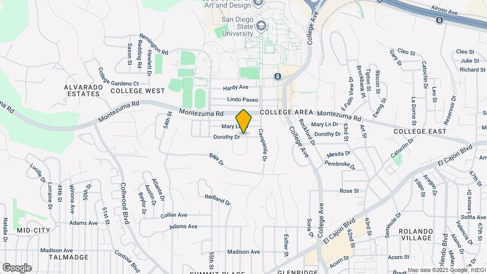 5630 Dorothy Dr Map and Location Details