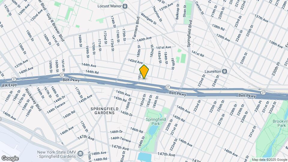 14420 181st Pl, Unit Cozy Apartment near JFK Map and Location Details