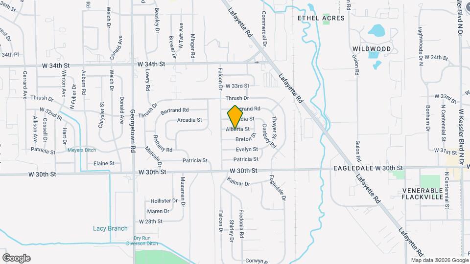 4113 Alberta St Map and Location Details