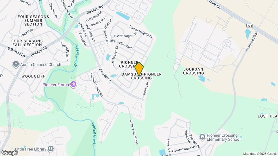 11312 Bachman Dr Map and Location Details