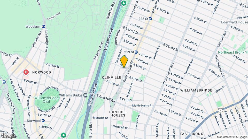 3677-3681 White Plains Rd Map and Location Details