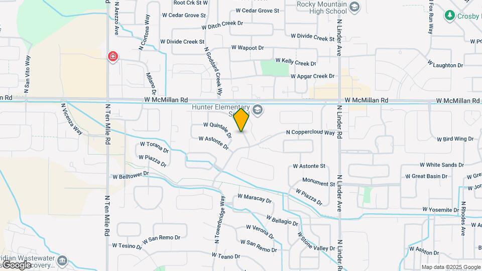 2253 W los Flores Dr Map and Location Details