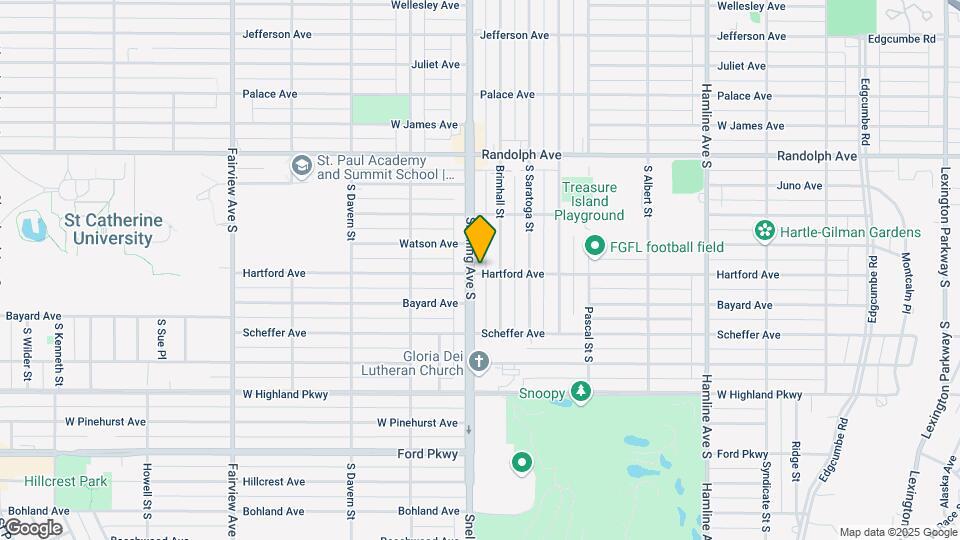 1573 Hartford Ave Mapa y Detalles de la Ubicación