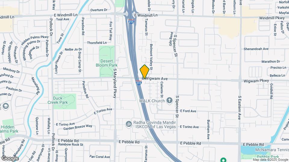 1464 Amitola Ave Mapa y Detalles de la Ubicación