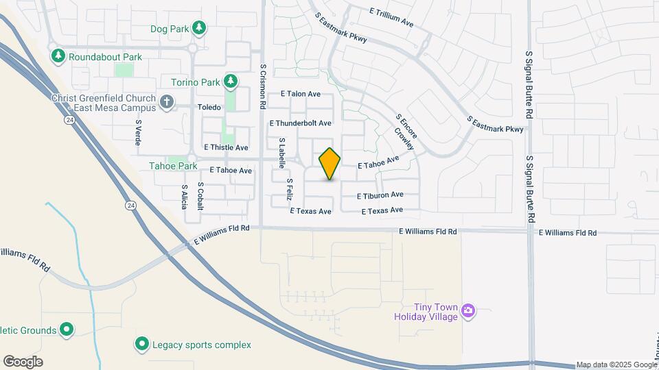 10207 E Tillman Ave Map and Location Details
