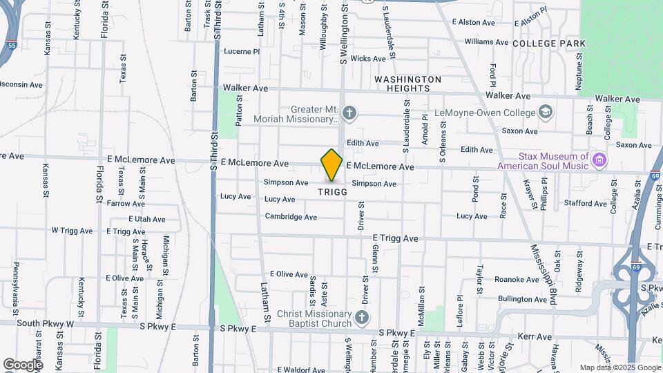 429 Simpson Ave Map and Location Details