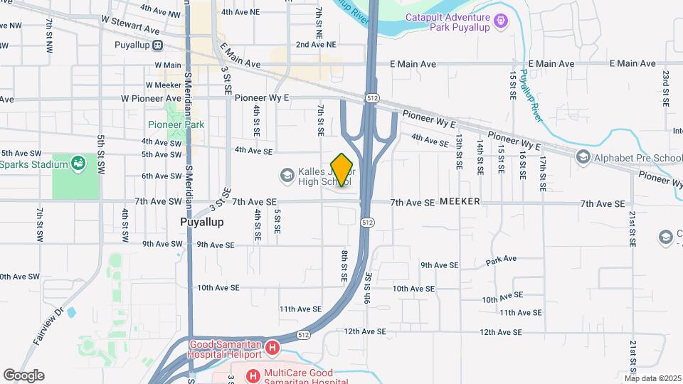 617 7th St SE Map and Location Details