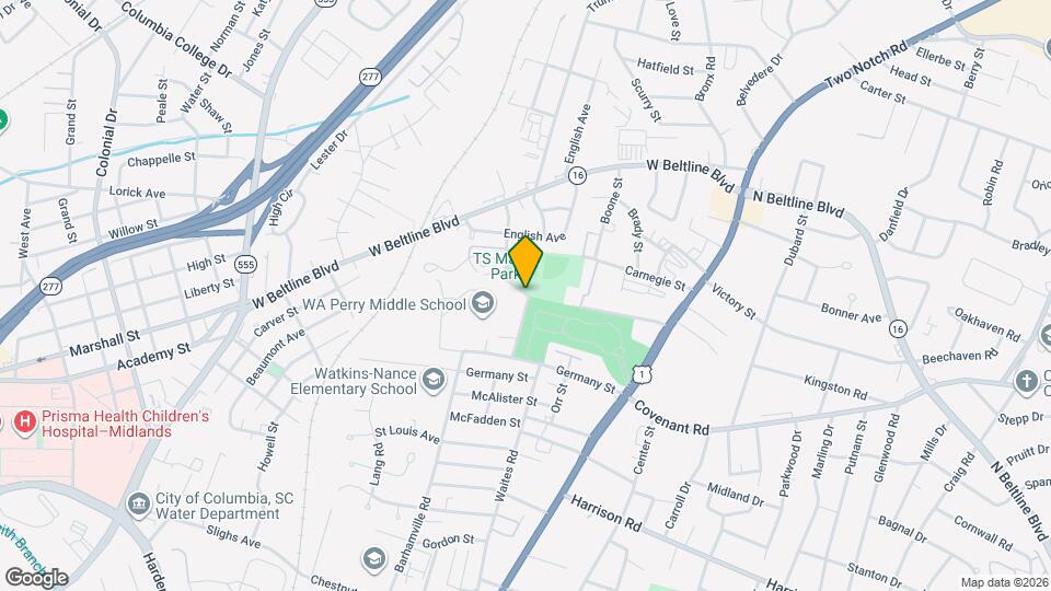 T S Martin Homes Map and Location Details