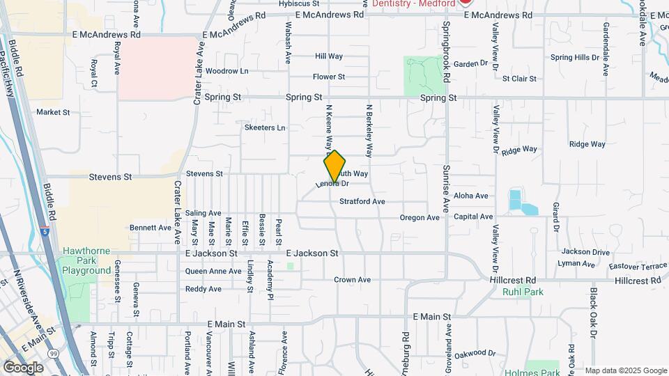 560 N Keene Way Dr Mapa y Detalles de la Ubicación