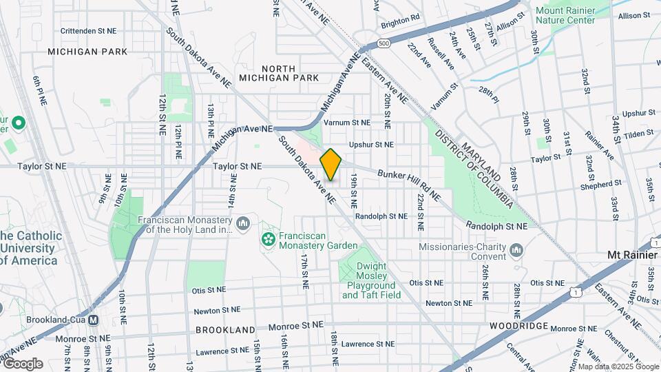 1800 Shepherd St NE Map and Location Details