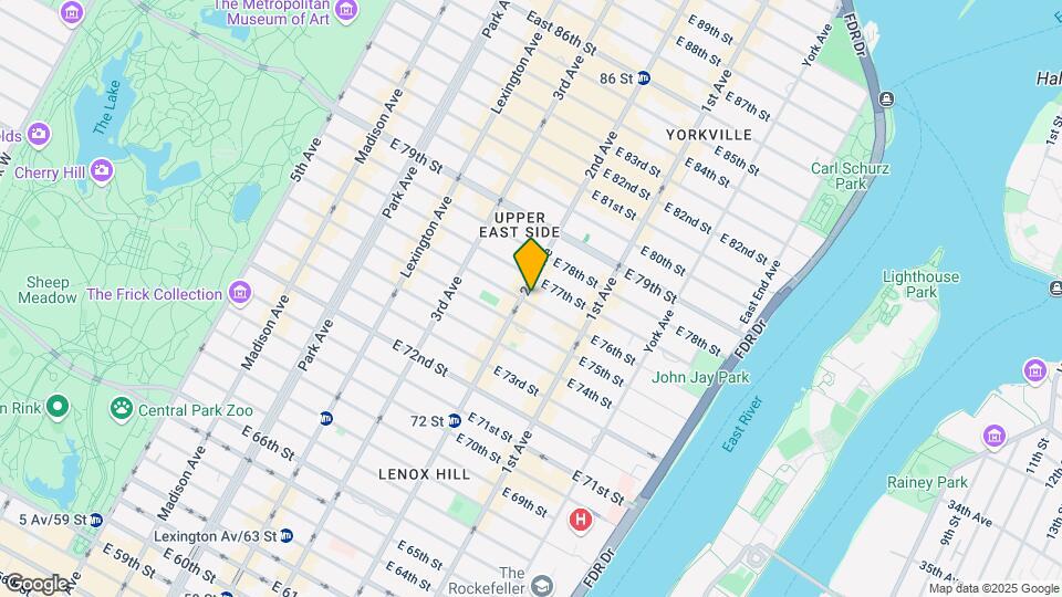 1456 Second Ave Map and Location Details