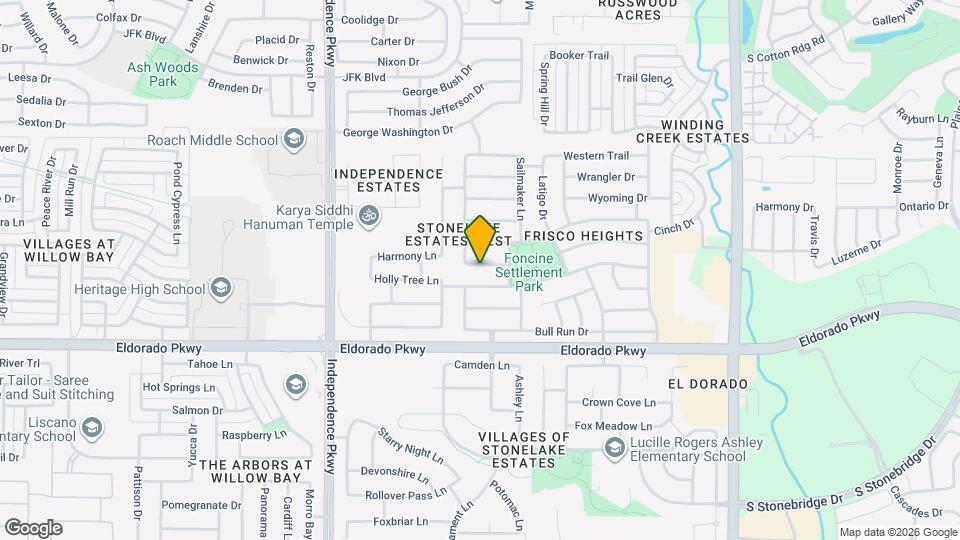 15107 Brooks Ln Map and Location Details